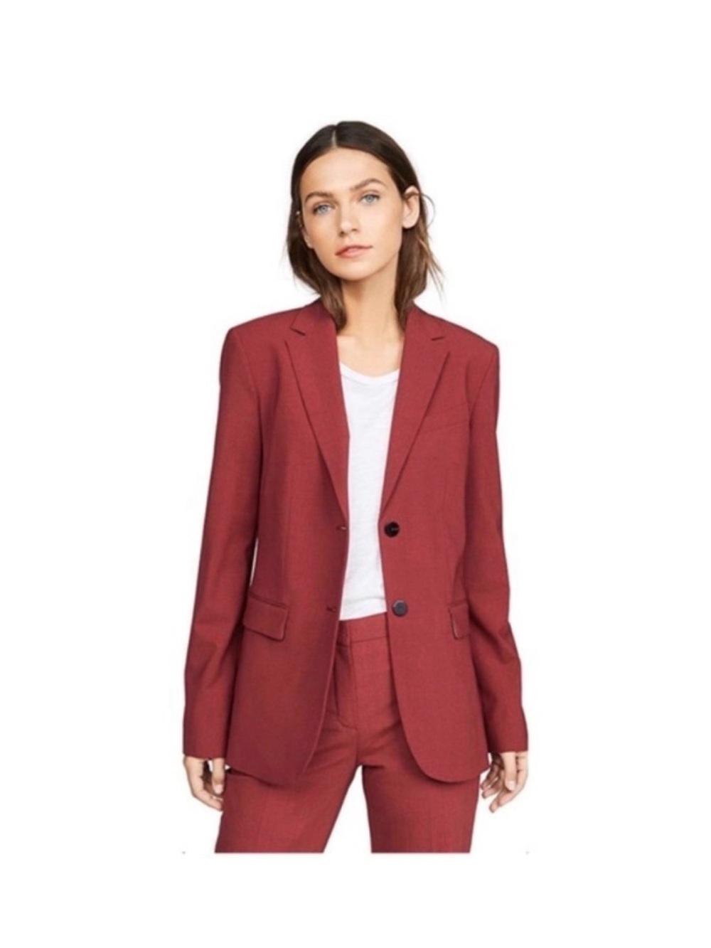 Theory Women's Wool Travel Tailored Blazer 00